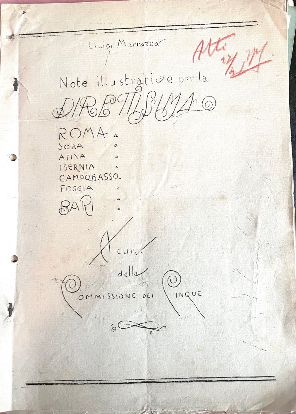 PROGETTO DIRETTISSIMA